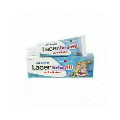 LACER 75 ML  INFANTIL 2-6 AÑOS GEL  75 ML FRESA