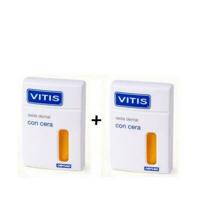 VITIS SEDA DENTAL C/CERA PACK 2UN