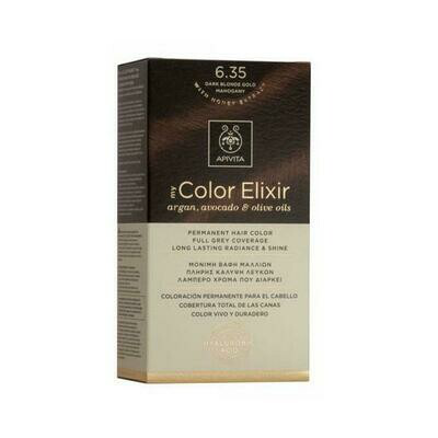 APIVITA TINTE N 6.35 RUBIO OSCURO DORADO CAOBA