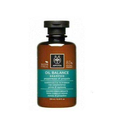 APIVITA CHAMPU EQULIB. GRASO PEPPERMINT/PROPOLIS