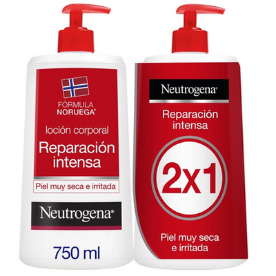 NEUTROGENA LOCION REPAR INTEN P.MUY SECA 2X1 750