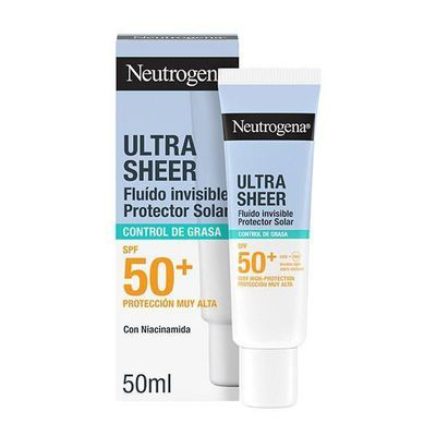 NEUTROGENA ULTRA SHEER FLUIDO GRASA SPF50+50