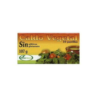 CALDO VEGETAL 10 PASTILLAS (SORIA NATURAL)