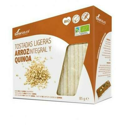 TOSTADAS ARROZ Y QUINOA -SORIA NATURAL-