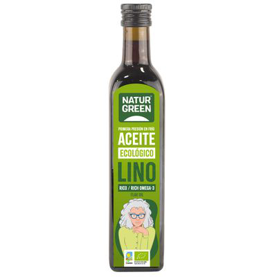ACEITE DE LINO 500 ML - NATURGREEN -