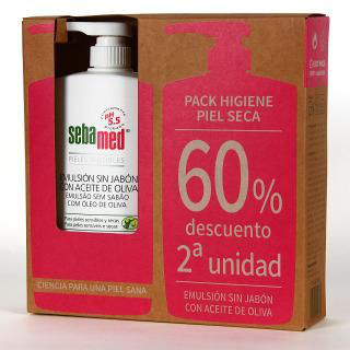 SEBAMED EMULSION ACEITE OLIVA -60 2 UN. 750 ML