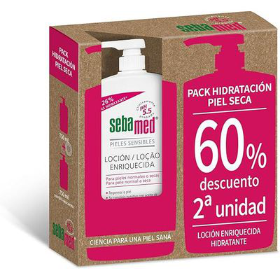 SEBAMED LOCION ENRIQUECIDA -60 2 UN. 750 ML