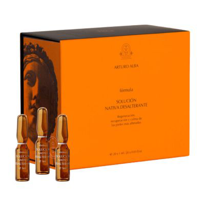 ARTURO ALBA SOLUCION DESALTERANTE 20 AMPOLLAS