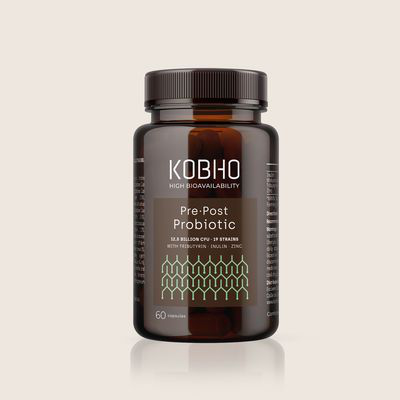 PRE-POST PROBIOTIC 60 CAPSULAS KOBHO LABS