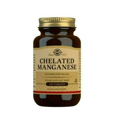 MAGNESIO QUELADO 100 COMP SOLGAR