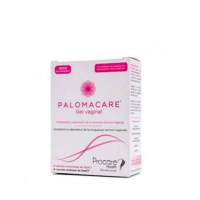 PALOMACARE GEL VAGINAL MONODOSIS 6 CANULAS 5 ML