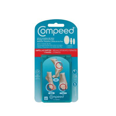 COMPEED AMPOLLAS SURTIDO 5 UNIDADES