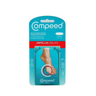 COMPEED AMPOLLAS PEQUEÑAS 6 UNIDADES *