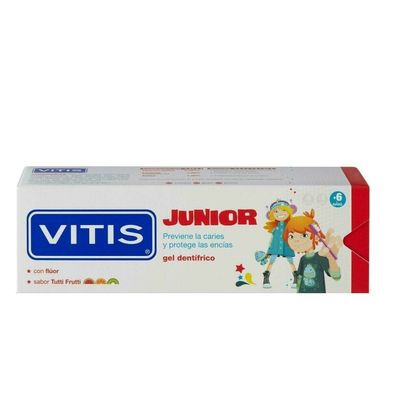 GEL DENTAL JUNIOR SABOR TUTI FRUTI  75 ML-VITIS-