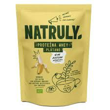 PROTEINA NATRULY WHEY PLATANO 350 GRS