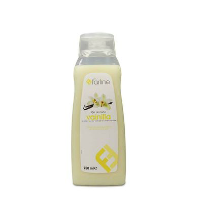 GEL DE BAÑO VAINILLA 750 ML-FARLINE -