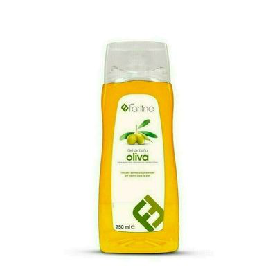 GEL DE BAÑO ACEITE DE OLIVA 750 ML-FARLINE-