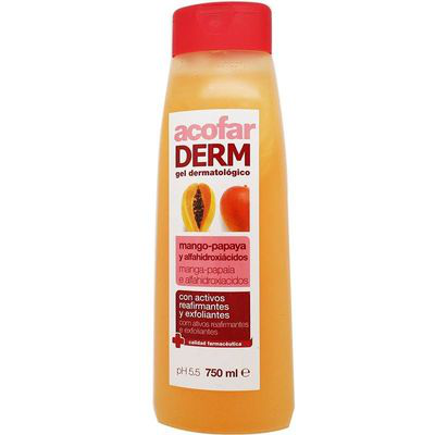 GEL DE BAÑO MANGO Y PAPAYA 750 ML -FARLINE-