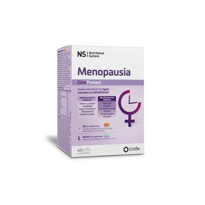 NS MENOPAUSIA GINE PROTECT DIA/NOCHE 60 COMP