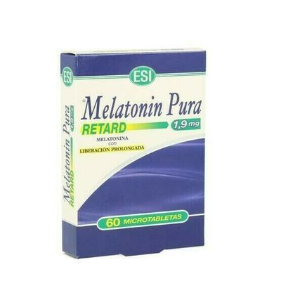 MELATONIN PURA RETARD 1,9 MG 60 TABLETAS