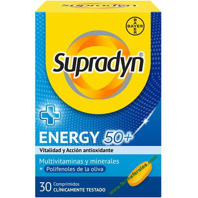 SUPRADYN ACTIVO +50  ANTIOXIDANTES 30 COMPRIMIDOS