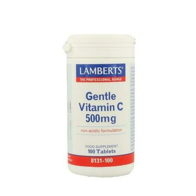 VITAMINA C GENTLE 500 MG 100 TABLETAS LAMBERTS