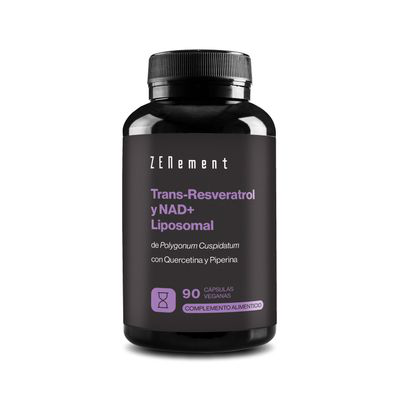 TRANS RESVERATROL+ LIPOSOMAL NAD+ 90 C ZENEMENT