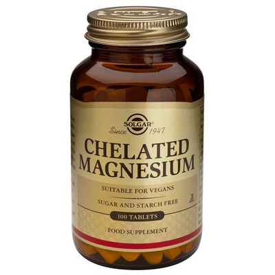 MAGNESIO QUELADO 100 COMP SOLGAR