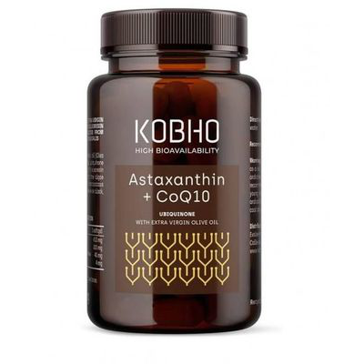 ASTAXANTHIN + COQ 10 60 CAPSULAS KOBHO LABS