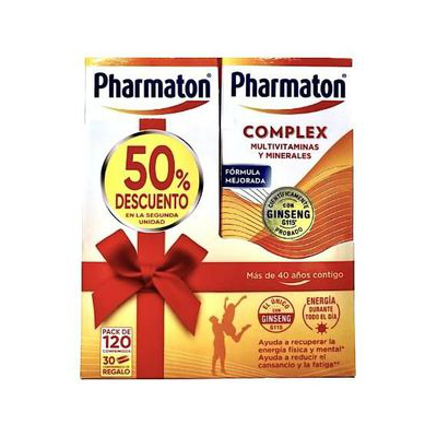 PHARMATON COMPLEX 60+60 PACK 30 DE REGALO