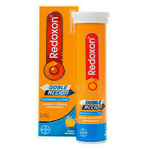 REDOXON EXTRA DEFENSAS VITAMINA C   ZINC 15 COMP