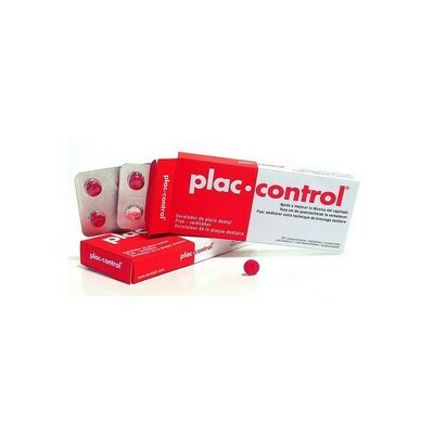 PLAC CONTROL COMPRIMIDOS REVELADOR PLACA DENTAL