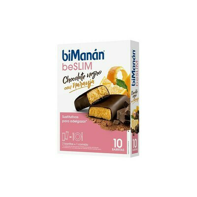 BIMANAN BARRITA CHOCOLATE NEGRO Y NARANJA 320 G