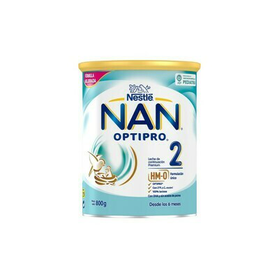 NAN OPTIPRO 2 LECHE DE CONTINUACION 800 G