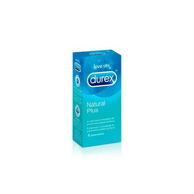 DUREX NATURAL PLUS PRESERVATIVOS 6 U