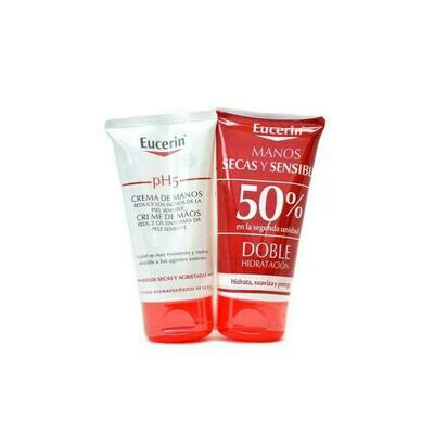 PH5 EUCERIN PACK CREMA MANOS 50%DTO 2U