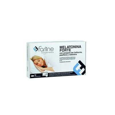 FARLINE COMPLEMENTOS MELATONINA FORTE CON AMAPOL