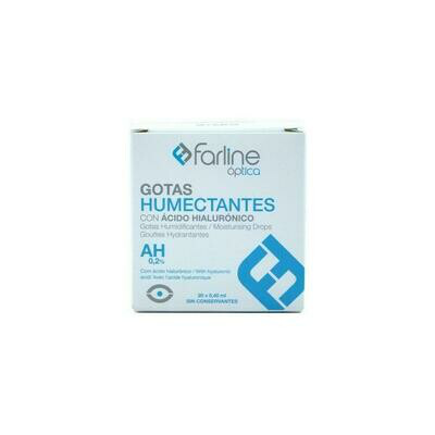 FARLINE OPTICA GOTAS HUMECTANTES 0.2% AHIALURONI