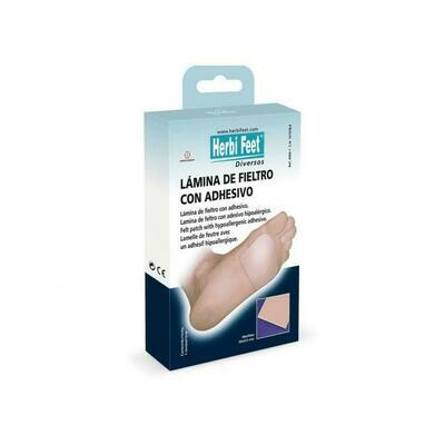 HERBI FEET LAMINA DE FIELTRO CON ADHESIVO 50X 9