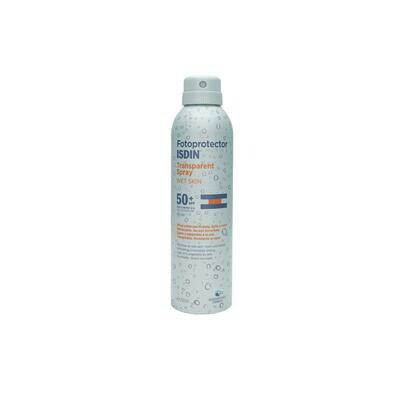 FOTOPROTECTOR ISDIN SPF-50 SPRAY TRANSPARENT WET