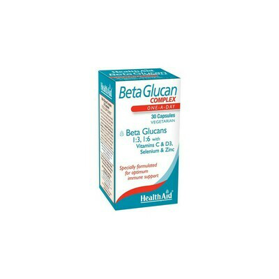 HEALTH AID BETA GLUCAN COMPLEX 30 CAPS