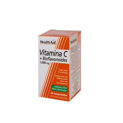 HEALTH AID VITAMINA C 1000 MG 60 COMP LIB PROLON