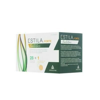 ESTILA FORTE TOALLITAS 28 TOALLITAS   ALMOHADILL