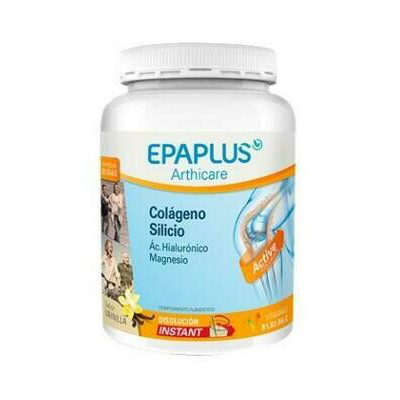 EPAPLUS ARTHICARE COLÁGENO + SILICIO + ÁCIDO HIALURÓNICO SABOR VAINILLA 400G