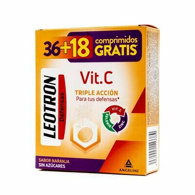 LEOTRON VIT C 36 COMPRIMIDOS   18 COMPRIMIDOS