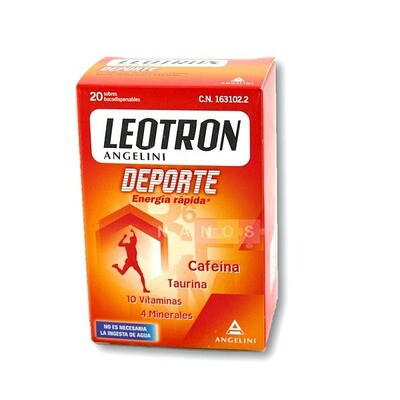 LEOTRON DEPORTE 20 SOBRES BUCODISPERSABLES