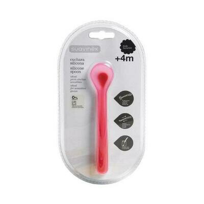 SUAVINEX CUCHARA SILICONA  4M