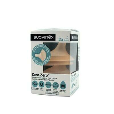 SUAVINEX TETINA ZERO SILICONA ANTICOLICO FLUJO M
