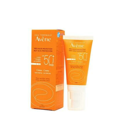 AVENE SPF 50  CREMA 50 ML SIN PERFUME