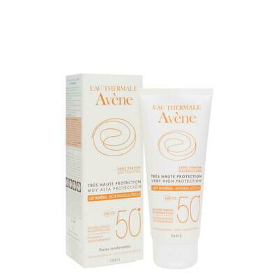 AVENE SPF 50  LECHE PANTALLA FISICA 100 ML